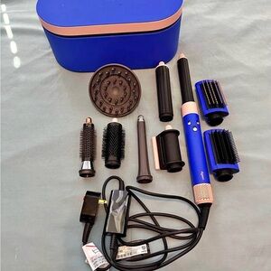 Dyson Hair Styler Set in Blue and Pink